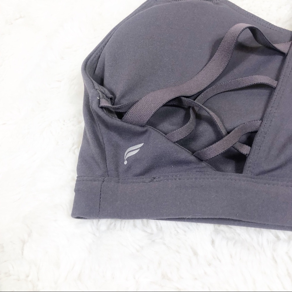 ✨SOLD✨ Fabletics Purple Sports Bra - Picture 3 of 3